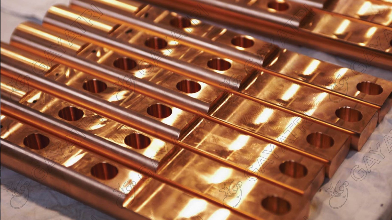 Copper Machined Components
